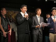 会場となった東京・東村山市の中国ダイニング彩雅の店主も挨拶。ここで吉本芸人が盛り上げる街コンイベントをかつて開催。今後芸人や落語家のイベントも考えているそう。