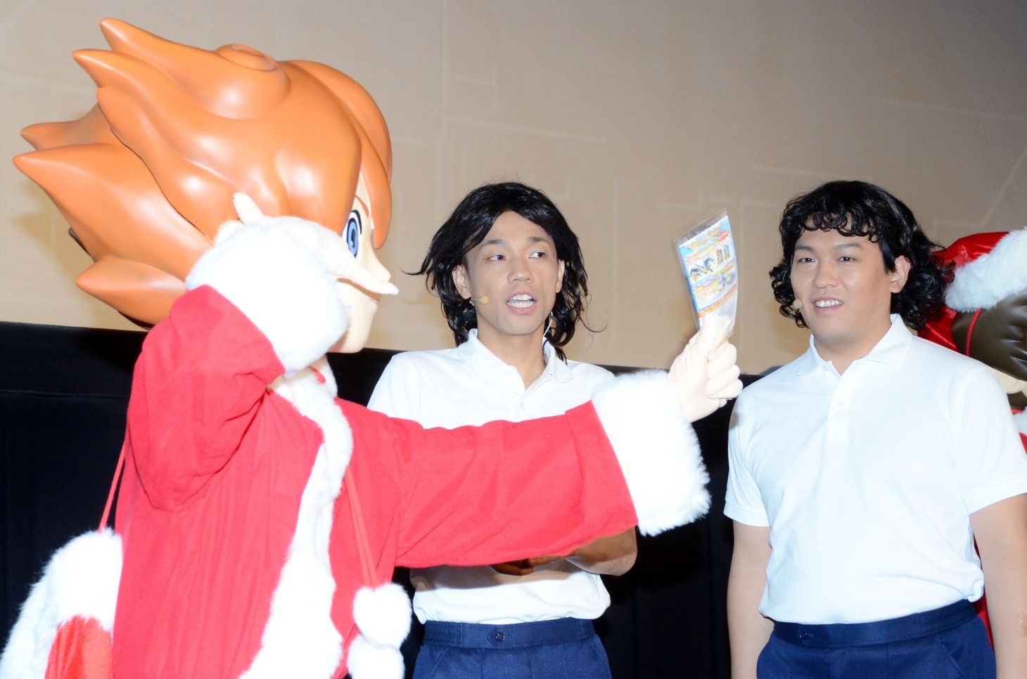 「イナダン」のキャラクターとおしゃべりができるという「イナダンテレフォン」も紹介された。