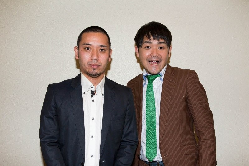 「日清食品 THE MANZAI 2012」決勝大会でファイナルラウンドに進出した千鳥。