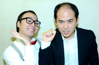 写真はトレンディエンジェル。左が須藤敬志、右が斎藤司。