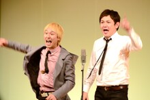 年間ランキング4位（ほか2組と同ポイント）のマシンガンズ。