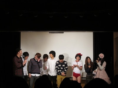 大阪・つるとんたん和朗亭にて開催された「腐女子会Vol.2 ～よしもとBL白書 妄想3次元 中級編～」。