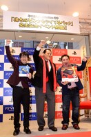 フォトセッションの一場面。