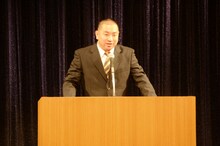 デモンストレーションで「Twitterでの一般人とのやりとり」をテーマに熱弁をふるったレイザーラモンRG。