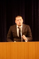 フリーテーマで「“ゲロ”もエネルギーになるのでは？」と、シャンプーハット・てつじとのエピソードをもとに語る野性爆弾・川島。