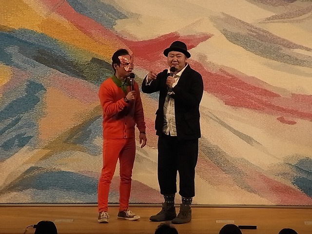 この日行われた「週末よしもと 爆笑ライブin西条」で前説を務めたモストデンジャラス。(c)吉本興業