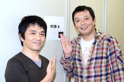 「笑・神・降・臨」に出演する中川家。漫才2本とコント1本、モノマネを披露する。