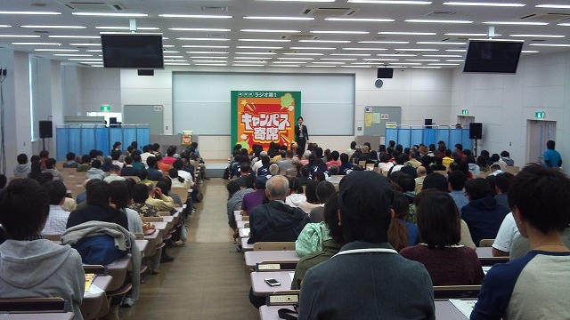 12月22日放送の「キャンパス寄席 ＠関東学院大学」。