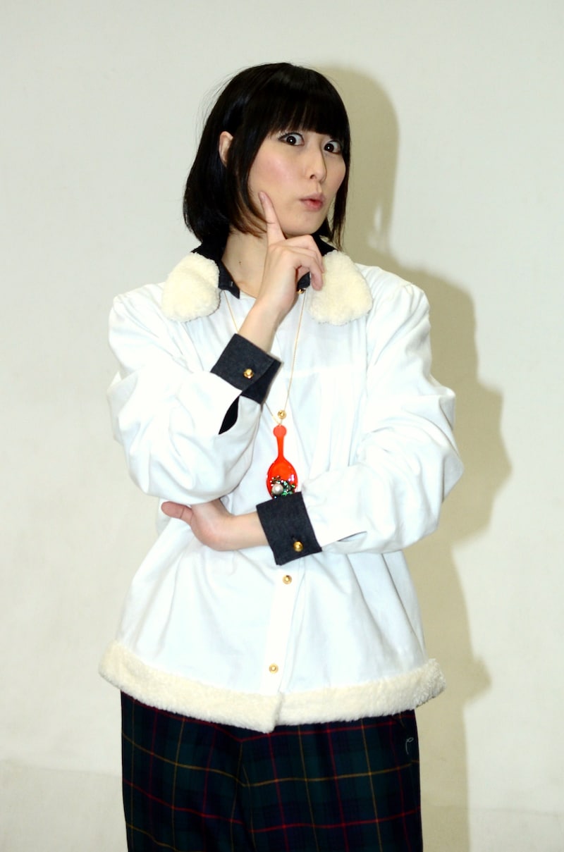 映画「ゾンビデオ」に出演する鳥居みゆき。（Styling by Miki Sato）