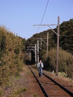 銚子で行われた撮影。