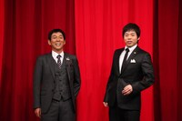 明石家さんま（左）と今田耕司（右）。(c)吉本興業