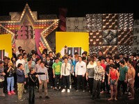 決勝発表前は庄司のボケから若手が次々参戦。品川は思わず「勇気を出してボケようのコーナーじゃない」とツッコミ。