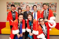 吉本興業創業100周年記念公演「吉本百年物語12月公演『日本全国、テレビで遊ぼ』」千秋楽会見。(c)吉本興業