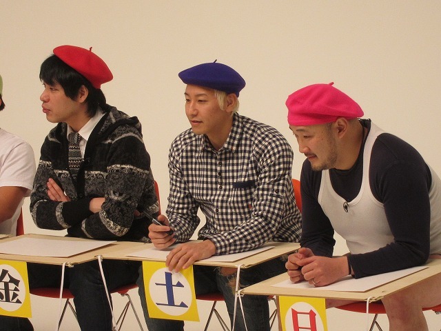 動画配信サービス「JOOKEY（ジョーキー）」の人気コンテンツ「日刊JOOKEY7コマ漫画」収録風景。