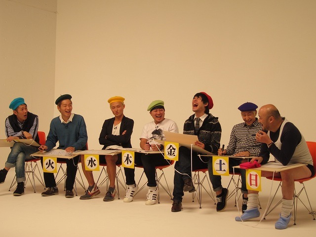 動画配信サービス「JOOKEY（ジョーキー）」の人気コンテンツ「日刊JOOKEY7コマ漫画」収録風景。