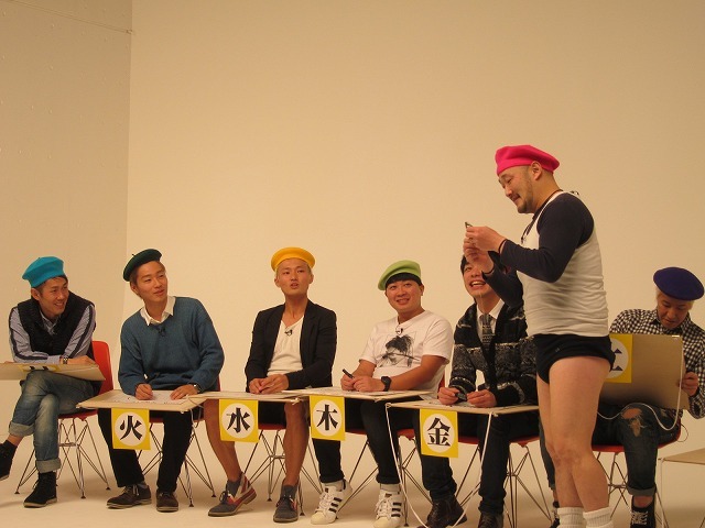 動画配信サービス「JOOKEY（ジョーキー）」の人気コンテンツ「日刊JOOKEY7コマ漫画」収録風景。