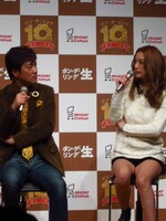 マツコをして「恐るべし新たなママタレント」と言わしめた木下優樹菜（右）。