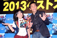 キンタロー。（左）とますだおかだ岡田（右）。