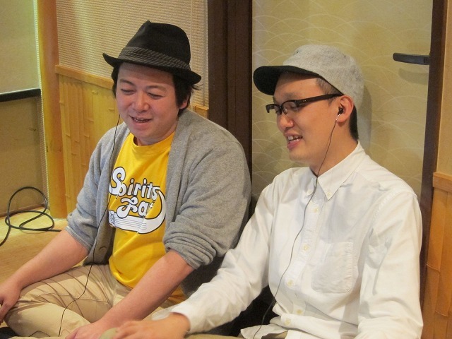篠宮のダジャレ力を冷静に解説していたムートン伊藤とピーマンズスタンダード南川。