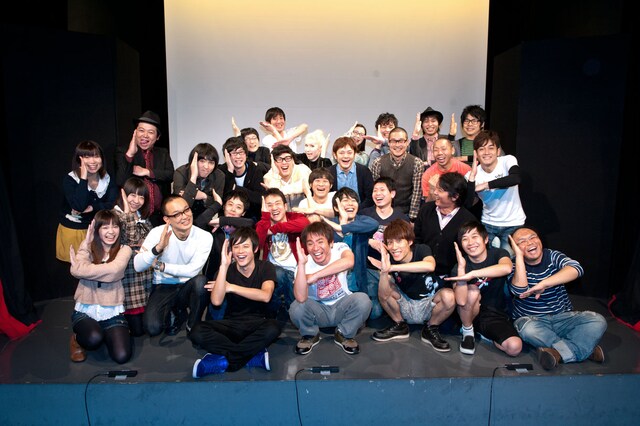 「NOTTV笑STAGE はまぐちお笑いサークル」に出演する芸人達。このたび「はまぐちコントサークル」で珠玉のコントを披露した。