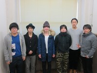 2月3日（日）、東京・ルミネtheよしもとにてコントライブ「できる7人」を開催するライス関町、ライス田所、グランジ遠山、犬の心・池谷、グランジ五明、犬の心・押見（左から）。