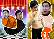 エスパー伊東と2ショットが撮れるオリジナルフレーム。