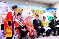 エリア新喜劇「福岡新喜劇」公演会見の模様。(c)吉本興業