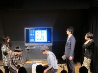 まだトークを挽回しようと余裕の西野。大水も早めに辺を取り、自分の駒を残す健闘をみせた。