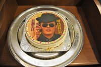 サプライズで用意されたバースデーケーキ。