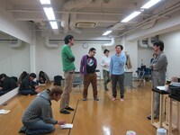 田中からは細かい演技指導が。