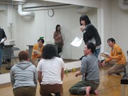 鳥居みゆき参加の稽古風景。