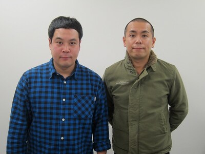 2月9日、東京・草月ホールにて上演される舞台「『芸人交換日記』～リーディングシアター～」に出演するタカアンドトシ。