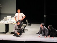 2日目の名場面より。こちらもこの後、田中が主催者の意気込みを感じさせる名演技を見せた。