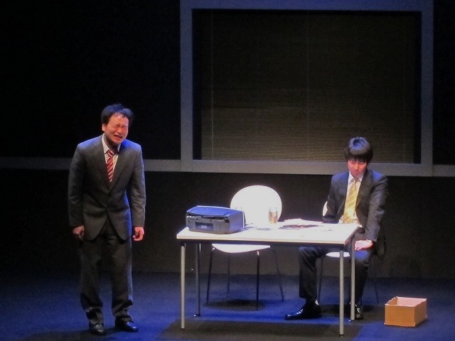 野田のここ一番のシーン。心のこもったセリフが溢れ、初日は鈴木が涙。