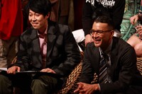 「BAZOOKA!!!」の第2回「高校生RAP選手権」の一場面。