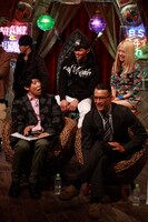 「BAZOOKA!!!」の第2回「高校生RAP選手権」の一場面。