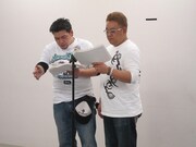 稽古中の風景。