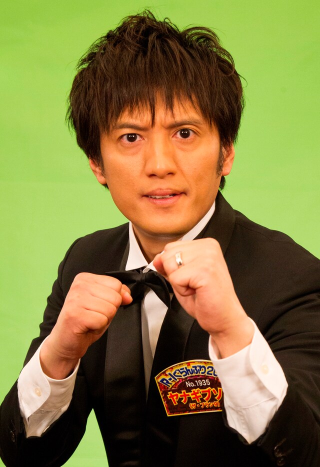 「東洋水産PRESENTS R-1ぐらんぷり2013」決勝に出場するヤナギブソン（ザ・プラン9）。