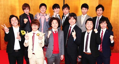 3月1日生放送「第43回 NHK上方漫才コンテスト」本選進出者会見の模様。(c)NHK