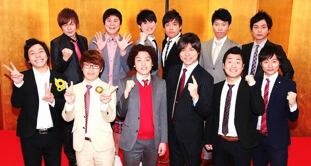 2月5日に行われた「第43回 NHK上方漫才コンテスト」本選進出者会見の模様。(c)NHK