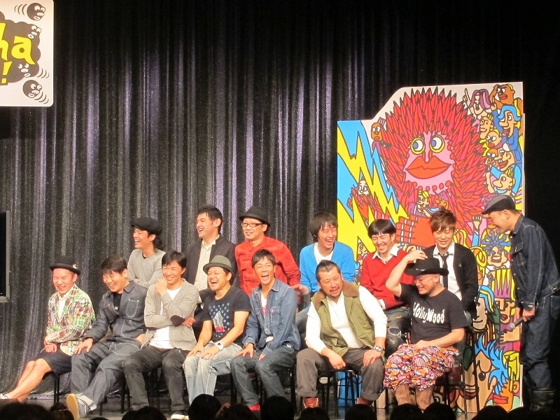 オモロー山下、桂三度、水玉れっぷう隊、陣内智則、ケンドーコバヤシ、ハリウッドザコシショウ、シャンプーハット、ハリガネロック、2丁拳銃。