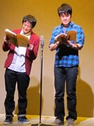 クールなホリケンと熱い土田が初漫才「芸人交換日記」