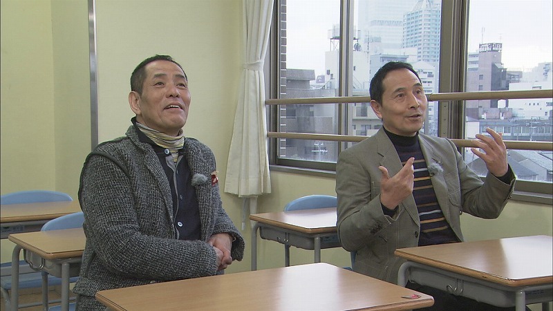 「西方笑土『上方漫才師列伝』」に出演するザ・ぼんち。(c)NHK