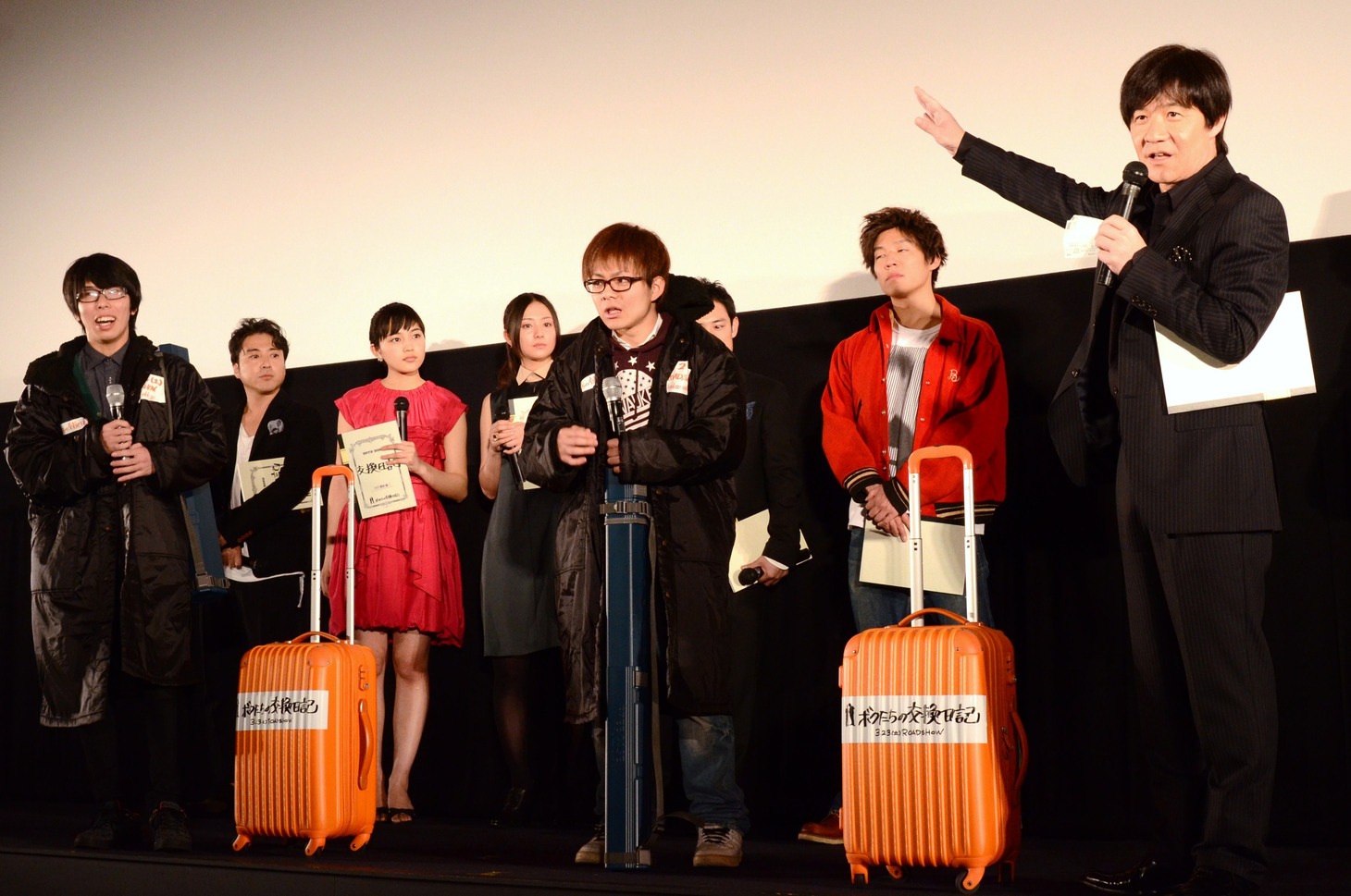 オンリー2の出陣式の様子。