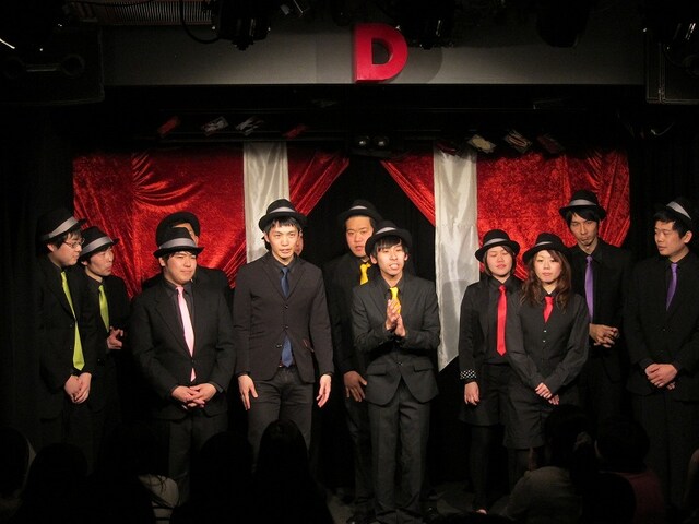 「ギャンブル6」に出演しているS×L、ザンゼンジ、ワルステルダム、ピテカントロプス、巨匠、ドリーマーズ。