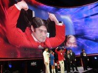 Q太郎のウルトラマンタロウのモノマネ。