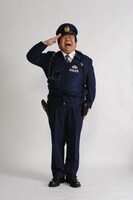 「木曜ミステリー 刑事110キロ」で主演を務めるホンジャマカ石塚。(c)テレビ朝日