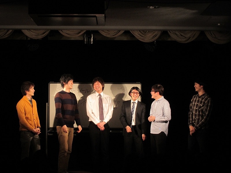 THE GEESE、ジンカーズゲストのラバーガール新企画ライブ「新ネタ会議」。