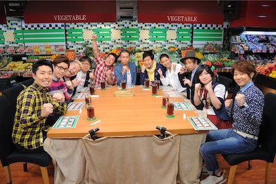 「お試しかっ！＆Qさま!!合体2時間スペシャル」の「お試しかっ！」パートの出演者達。(c)テレビ朝日