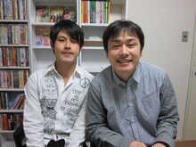 DVD「漫才 する彦やる蔵」を発売したオジンオズボーン。